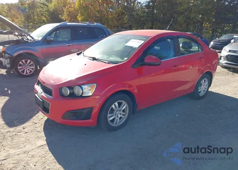 2013 Chevrolet Sonic Lt Auto from USA, damaged, VIN 1G1JC5SH1D4225112